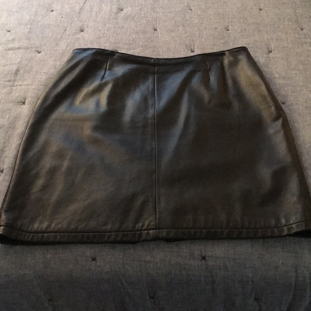 Leather Skirt